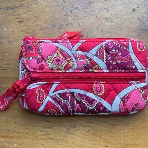 Vera Bradley Mini Zip Wallet with keyholder